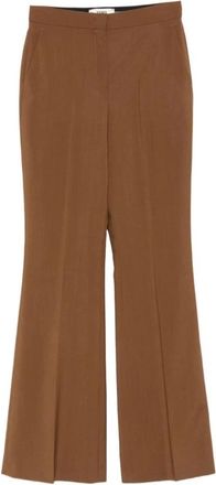 Fendi Mujer, Pantalones, Marrón, Talla: S