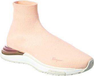 Ferragamo Ninette High-Top Canvas Sneaker