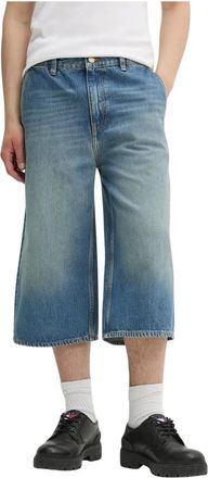 Won Hundred Heren, Korte broeken, Blauw, Maat: W29 Denim