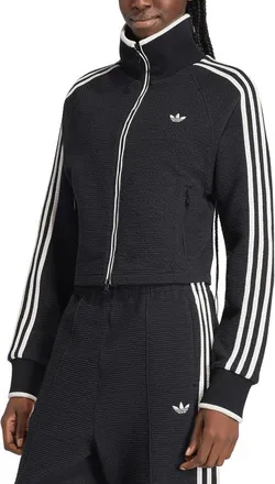 adidas Originals Firebird Track Jacket in Black/cloud White at Nordstrom, Size X-Small