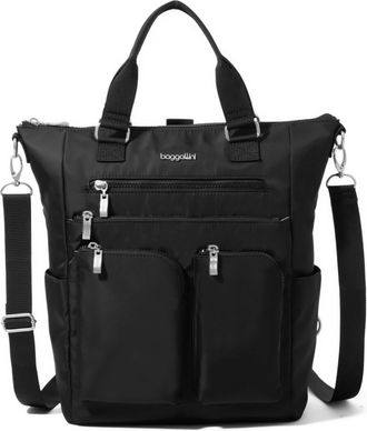 Baggallini All Set 3 in 1 Tote Backpack Crossbody Convertible Bag
