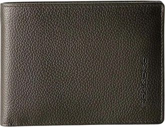 Piquadro Pu 257X1 Portemonnee - Heren - Portefeuilles - Bruin - ONE Size - Leer - Accessoires
