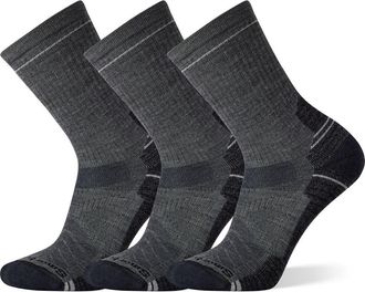 Smartwool 3-Pack Hike Light Cushion Crew Socks in Hike Medium Gray at Nordstrom, Size X-Large