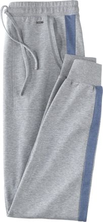 Isa Loungehose ISA BODYWEAR Hose lang, Damen, Gr. XXL, N-Gr, grau, melange, Obermaterial: 84% Baumwolle CO. 16% Polyester PES., Hosen Loungehose