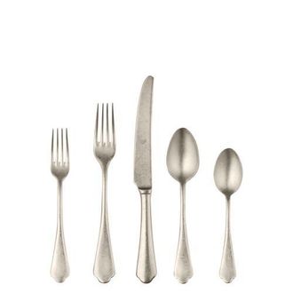 Mepra Dolce Vita Flatware Set - 5 Pieces in Pewter Champagne at Nordstrom
