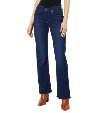 Levi's Classic Bootcut Jeans Womens Cobalt March Denim Mid Rise PALL557