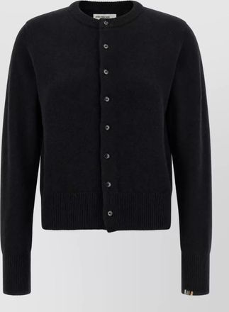 Extreme Cashmere cashmere relaxed-fit ribbed crew-neck cardigan