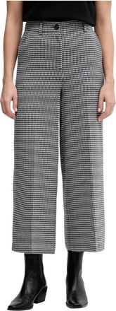 Benetton Visgraat Broek - Dames - Vrijetijds broeken - Veelkleurig - M - Polyester - Broeken
