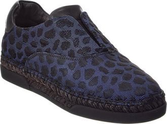 Tod's TodS Gomma Canvas & Leather Sneaker