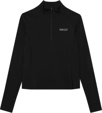 Halo Training Half Zip Funktionsshirt f&uuml;r Damen | schwarz