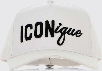 Dsquared2 Cappello da baseball in cotone con logo icon DsQuared2