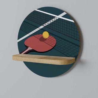 OEM Juego De Ping-pong Estante Redondo