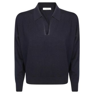 Incotex Polo Maglia - - Knitwear - Donna - Blu - XS