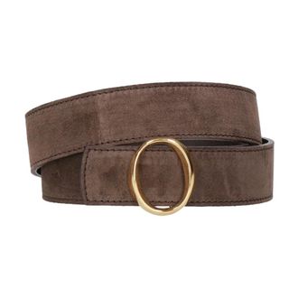 Orciani Dames, Accessoires, Bruin, Maat: 90 CM Leer