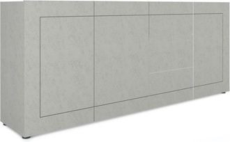 Itamoby Aparador 3 puertas/3 cajones 200x40x83,5 cm efecto madeira cachemira