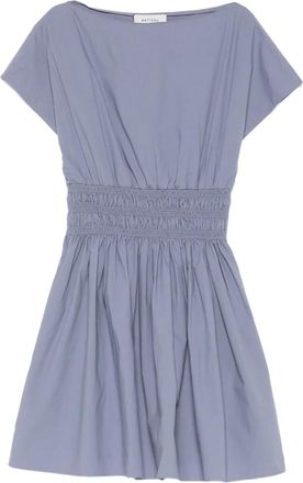 Matteau Gelaagde mini-jurk met taille - Paars