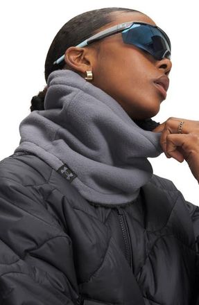 Under Armour Sportstyle Neck Gaiter in Black /Castlerock at Nordstrom