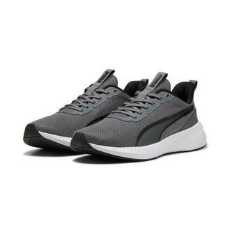 Puma Laufschuh PUMA FLYER LITE 3, Damen, Gr. 40, weiss (cool schwarz gray, puma schwarz, puma wei&szlig;), Textil, Schuhe Laufschuh