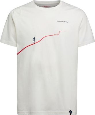La Sportiva Trail T-Shirt T-Shirt f&uuml;r Herren | wei&szlig;/grau