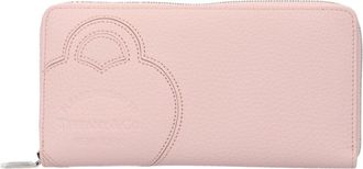 Tiffany & Co. Pink Leather Long Wallet (Bi-Fold) (Pre-Owned)