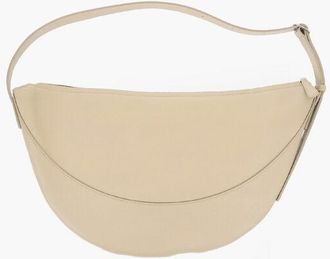 The Row Hammered Leather Hobo Shoulder Bag JOUVE size Unica