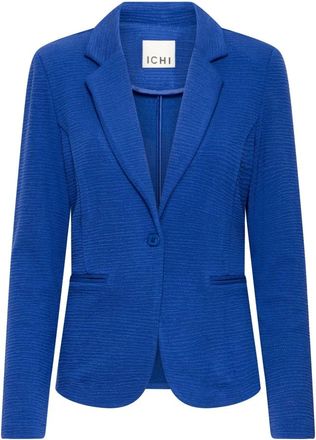 Ichi Blazer - - Jackets - Donna - Blu - XL