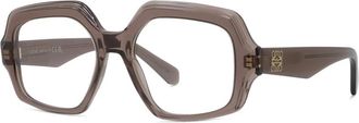 Loewe Anagram Bril - Dames - Brillen - Grijs - 52 MM - Accessoires