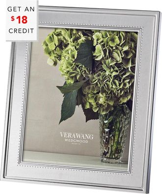Wedgwood Vera Wang For Wedgwood Grosgrain 8X10in Frame With $18 Credit