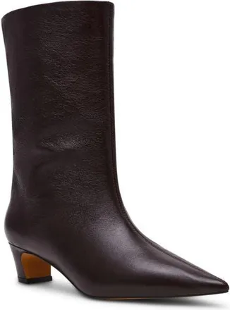 Steve Madden Lytton Pointed Toe Boot in Burgundy Patent at Nordstrom, Size 7.5