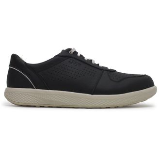 Joya Sven Leather Mens Comfort Trainers - Black - Size:UK 10.5