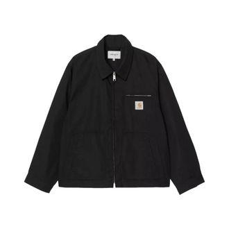 Carhartt Work in Progress Postal Jacket - Heren - Zomerjassen - Zwart - S - Katoen - Jassen
