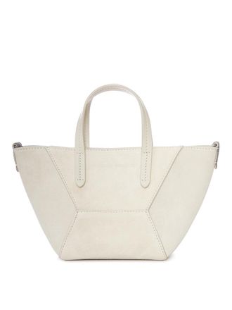Brunello Cucinelli Mini Suede Bag With Shoulder Strap