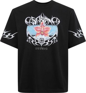 Casablanca Crewneck Logo T-Shirt