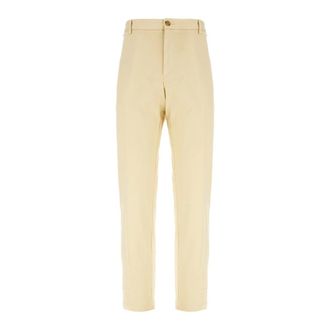HUGO BOSS Broeken, Heren, Beige, S, Katoen, Slim-fit Chino Broek