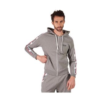 Moschino Heren, Sweatshirts & Hoodies, Grijs, Maat: L Katoen