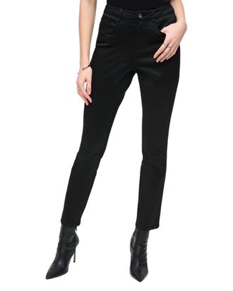 Joseph Ribkoff High-Rise Slim Casual Jeans In Black