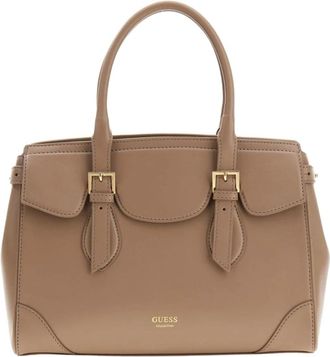 Guess Diana Maxi Satchel - Dames - Handtassen - Bruin - ONE Size - Tassen