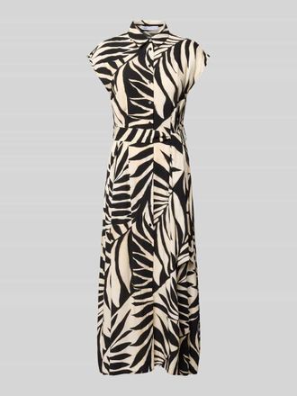 Mango Hemdblusenkleid aus Viskose mit Bindeg&uuml;rtel Modell APPLE in Offwhite, Gr&ouml;&szlig;e XL