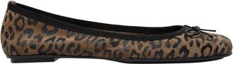 Sofie Schnoor Luipaard Ballerina Schoenen - Dames - Ballerinas - Bruin - 38 EU - Leer - Schoenen