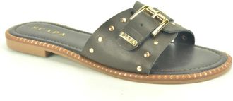 Scapa D.Bruin Muil O.+ studskes - Dames - Sandalen - Bruin - 41 EU - Schoenen