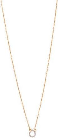 Monica Vinader Mini Teardrop Diamond Pendant Necklace - 0.03 ctw in Yellow Gold at Nordstrom Rack