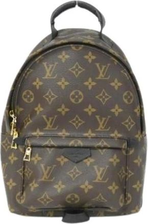 Louis Vuitton Pre-owned Backpacks, female, Brown, Size: ONE SIZE Pre-owned Monogram Backpack