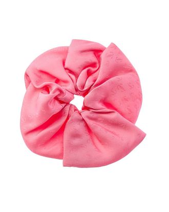 Jimmy Choo London Logo Silk Scrunchie