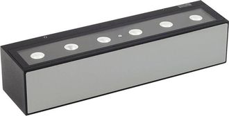 Lucande Lucande LED Selim in Nero da Alluminio