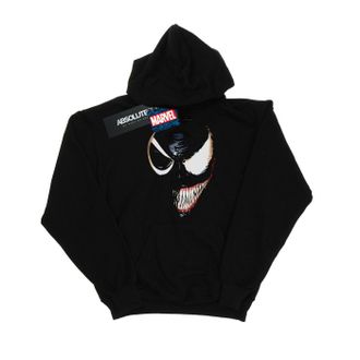 MARVEL Heren Venom Split Face Hoodie (Zwart)