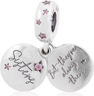 Pandora Sisters Silver Dangle