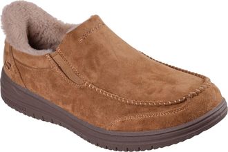 Skechers Murette Scofield Textiele Herenslippers Chestnut