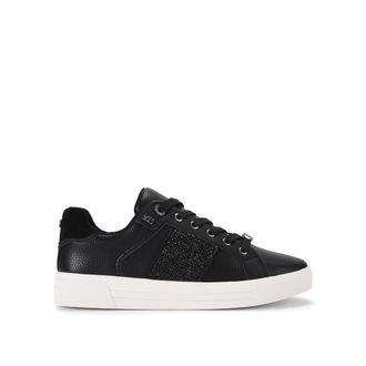 Kurt Geiger Womens Lillian Bling2 Sneakers - Black - Size UK 3