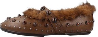 Noa Harmon Jess Loafer - Dames - Loafers - Bruin - 38 EU - Leer - Schoenen
