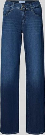 Angels Jeans mit G&uuml;rtel Modell Liz City in Dunkelblau, Gr&ouml;&szlig;e 34/30